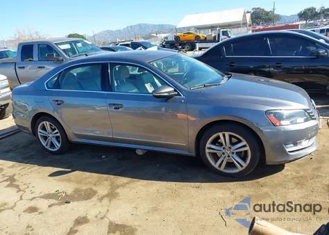 2012 Volkswagen Passat 2.0L Tdi Sel Premium from USA, damaged, VIN 1VWCN7A36CC010239